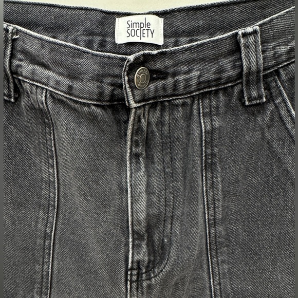 Simple Society Relaxed Fit High Rise Carpenter Jeans - Picture 3 of 6